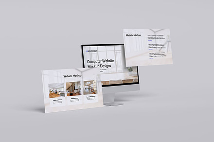 iMac Screen Mockup