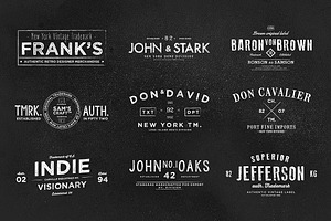 Vintage Labels & Logos Vol.6