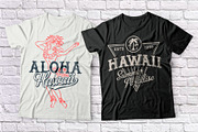 Hawaii Beach. Font & T-shirts, a Blackletter Font by VozzyStock (Thumbnail 9 of 9)