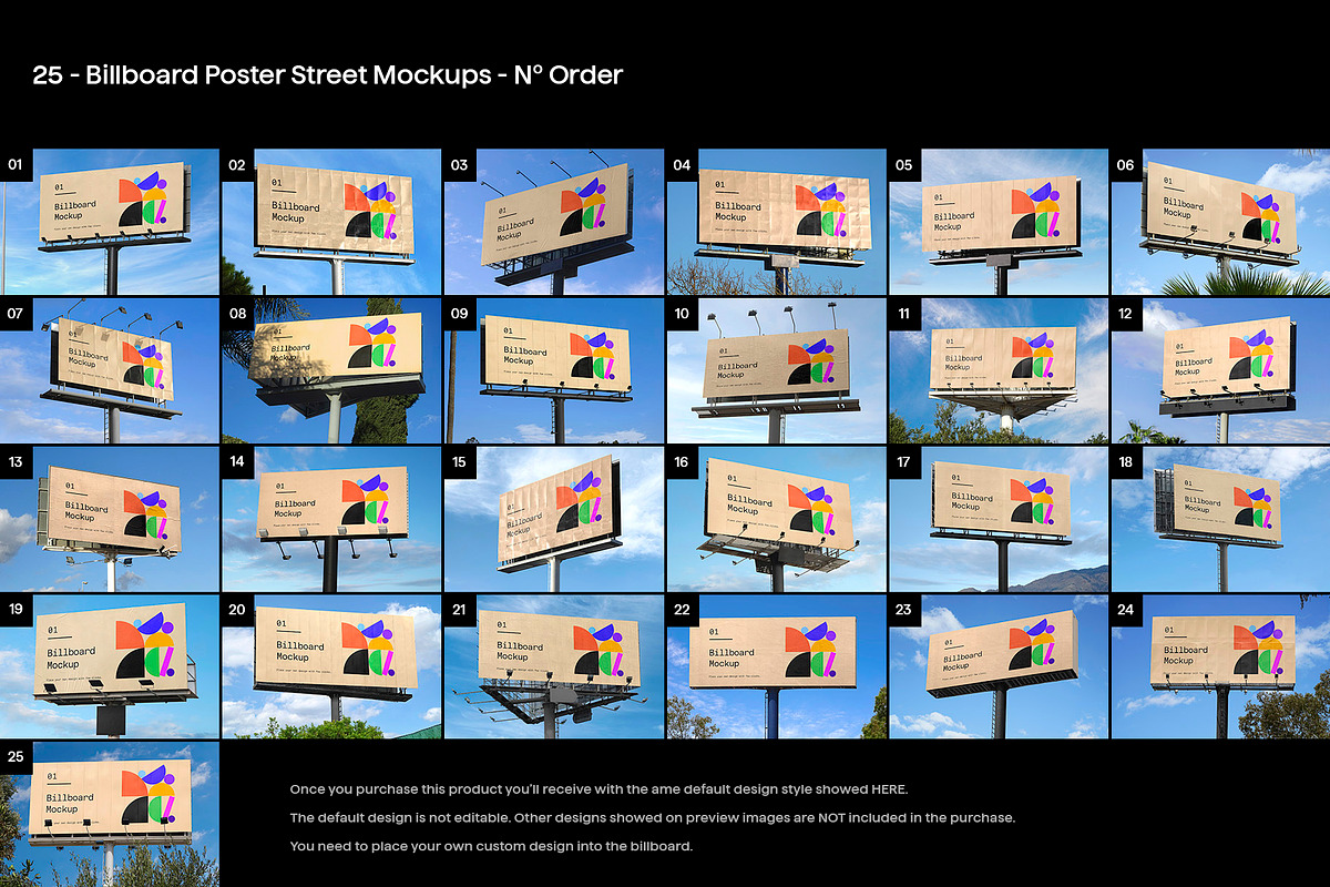 25 Billboard Poster Street Mockups, an Advertising Mockup by Asylab (Photo 2 of 29)