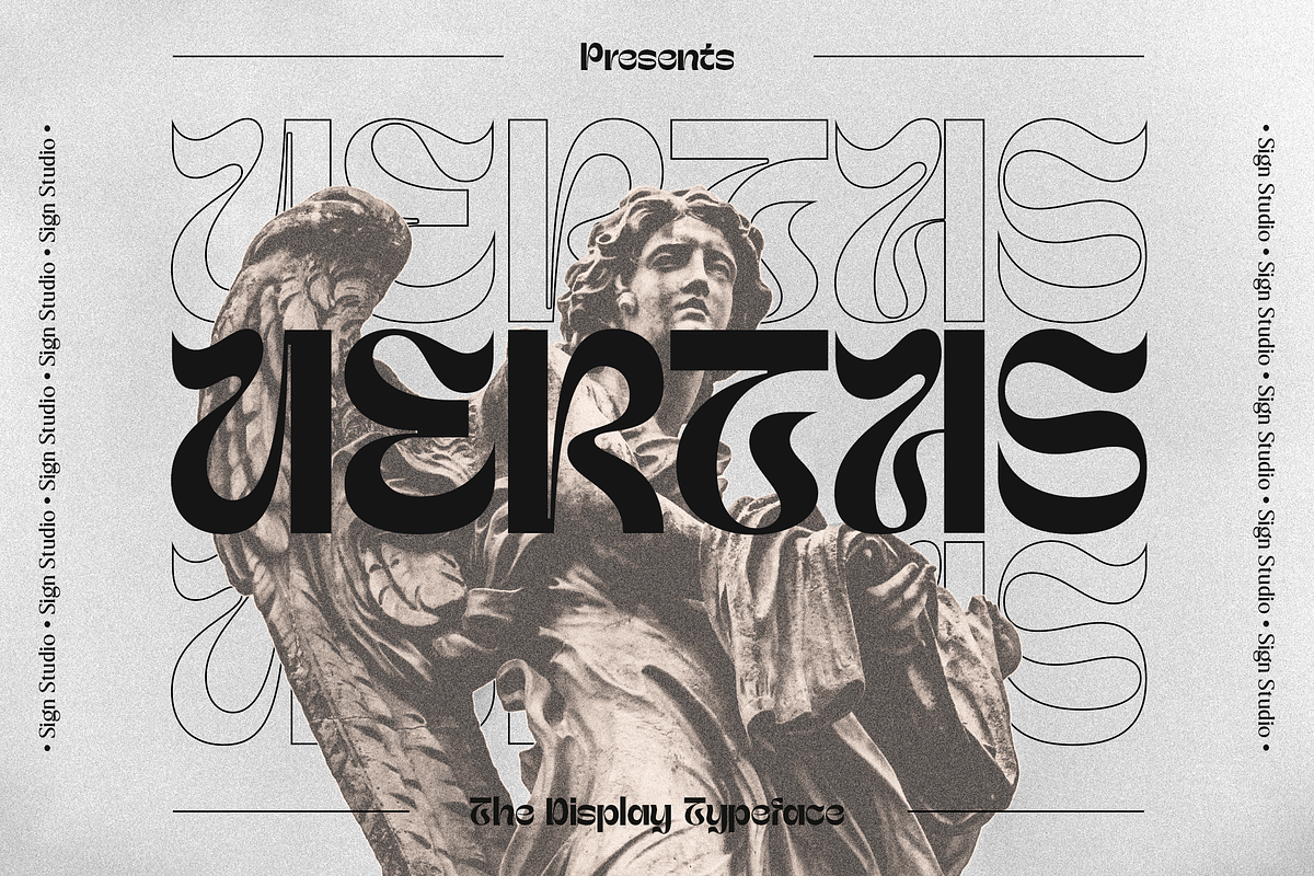 Uertas, a Sans Serif Font by Sign Studio (Photo 1 of 11)
