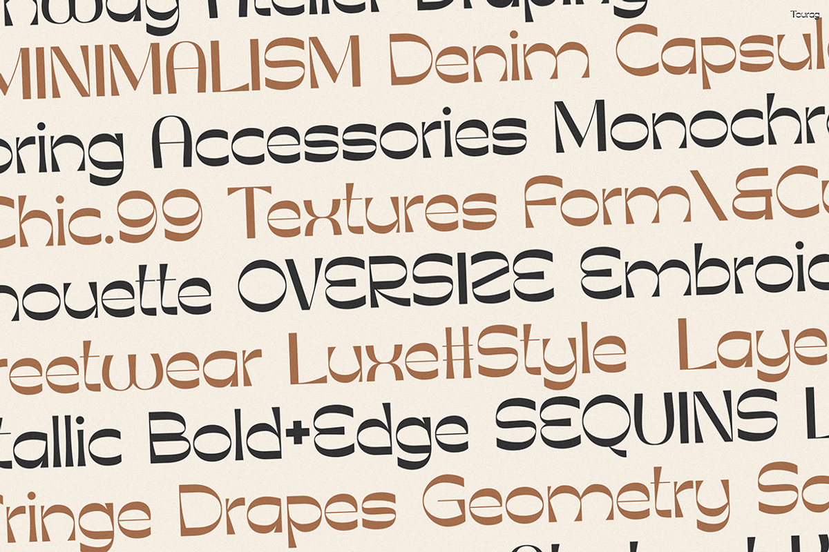 Tourag, a Font by Pinisi ART (Photo 7 of 10)