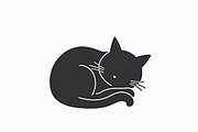 Elegant Cat  Silhouette Bundle, a Graphic by jahid234 (Thumbnail 6 of 11)