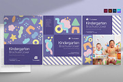 Kindergarten Brochure Cover Template, a Brochure Template by BrandPacks (Thumbnail 1 of 6)