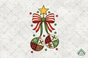 Patchwork Christmas Png, an Illustration by Craft Nest