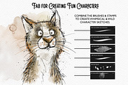 Inkredible - Messy Ink & Wash Set, a Brush Add-On by SketchWerx (Thumbnail 8 of 17)