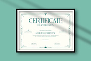 Modern Art Deco Certification, a Print Template by Graphicorner (Thumbnail 1 of 2)