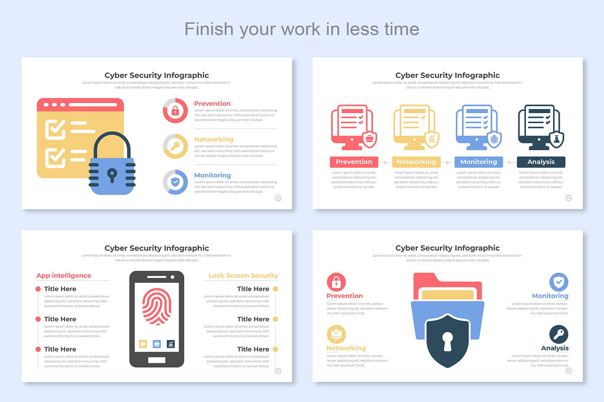 Cyber Security Infographic Keynote, a Templates & Theme by Mighty-Slide (Photo 5 of 7)
