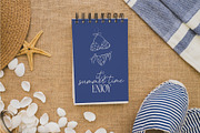 Line Beach Vibes – Summer Clipart, a Decorative Illustration by La Petite Line Art (Thumbnail 9 of 13)