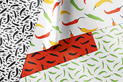 10 Hot Peppers seamless patterns, a Pattern Graphic by Midstream (Thumbnail 3 of 4)