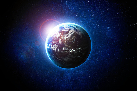 Earth view from Space