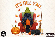 Fall Y’all Png, Cozy Knitting Crow &, an Illustration by DreamCafeArt (Thumbnail 1 of 7)
