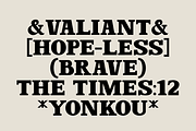 Dominant Youth – Display Serif, a Serif Font by Fikryal Studio (Thumbnail 5 of 8)