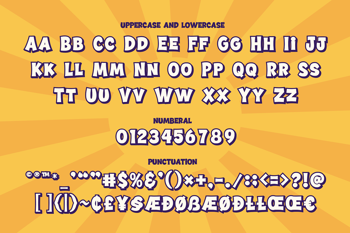 Comic jungle a playful cartoon font, a Sans Serif Font by Blankids Studio (Photo 3 of 12)