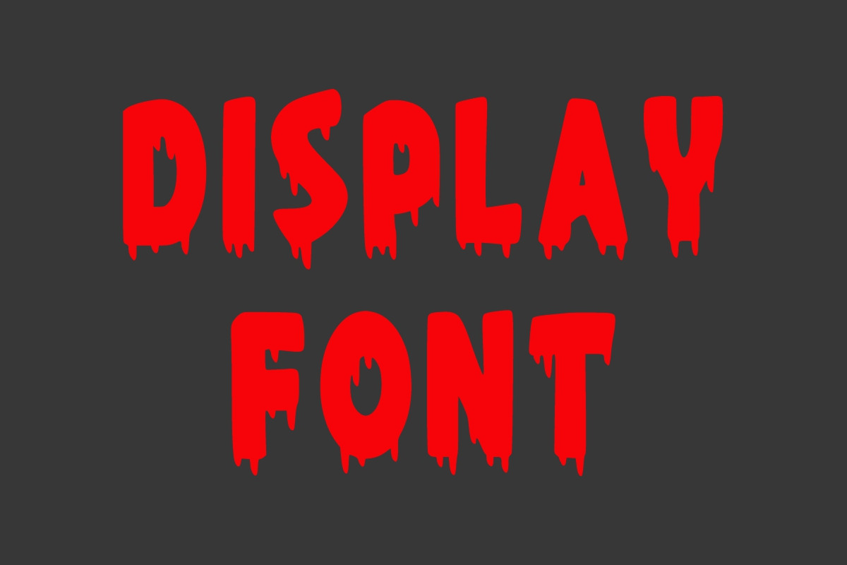 Monster Halloween, a Blackletter Font by Fourteen Letter (Photo 2 of 7)