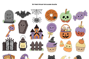 Halloween Doodles, a Seasonal Illustration by An Design (Thumbnail 2 of 4)