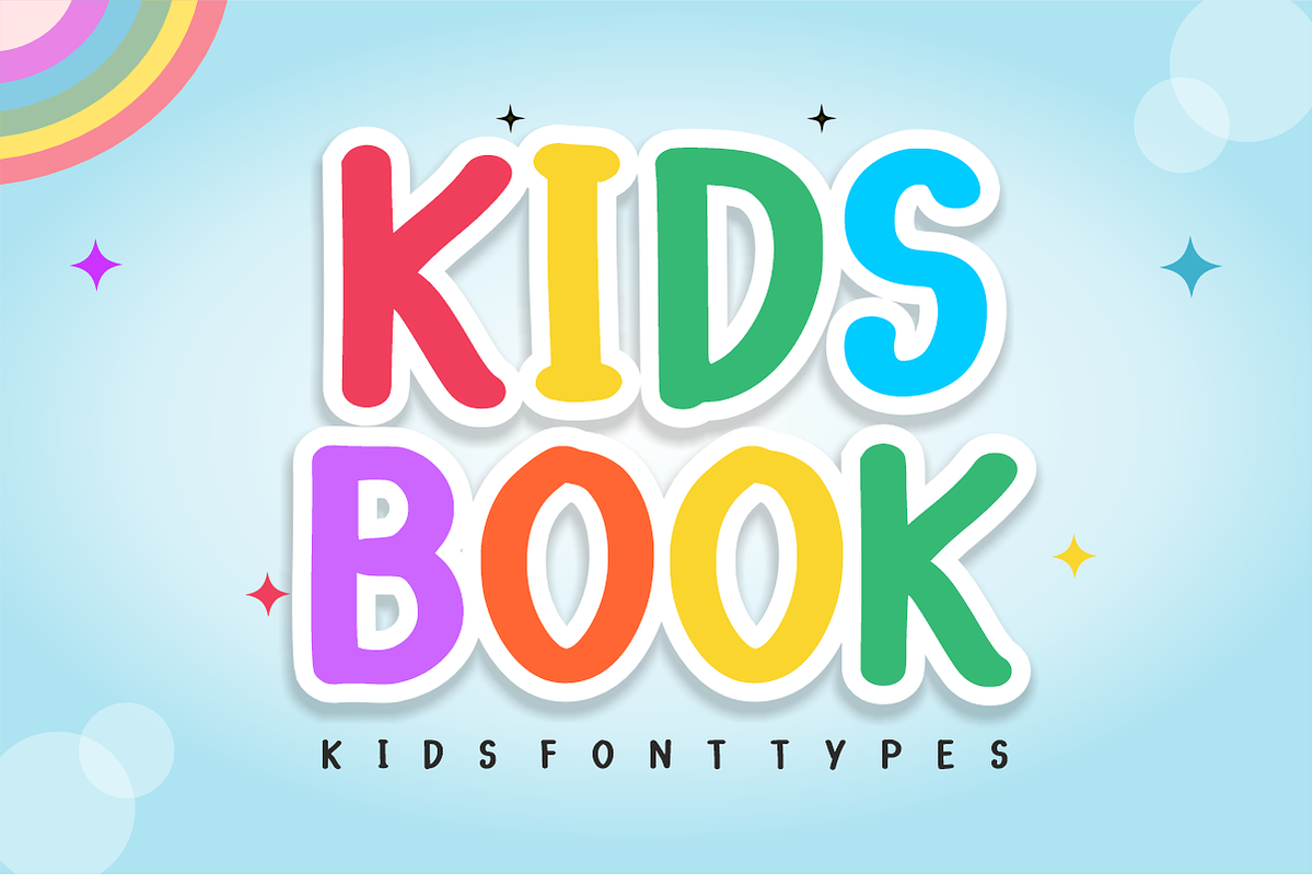Playful Book - Cartoon Display Font, a Handwritten Font by KiddoGlyphs Studio (Photo 3 of 3)