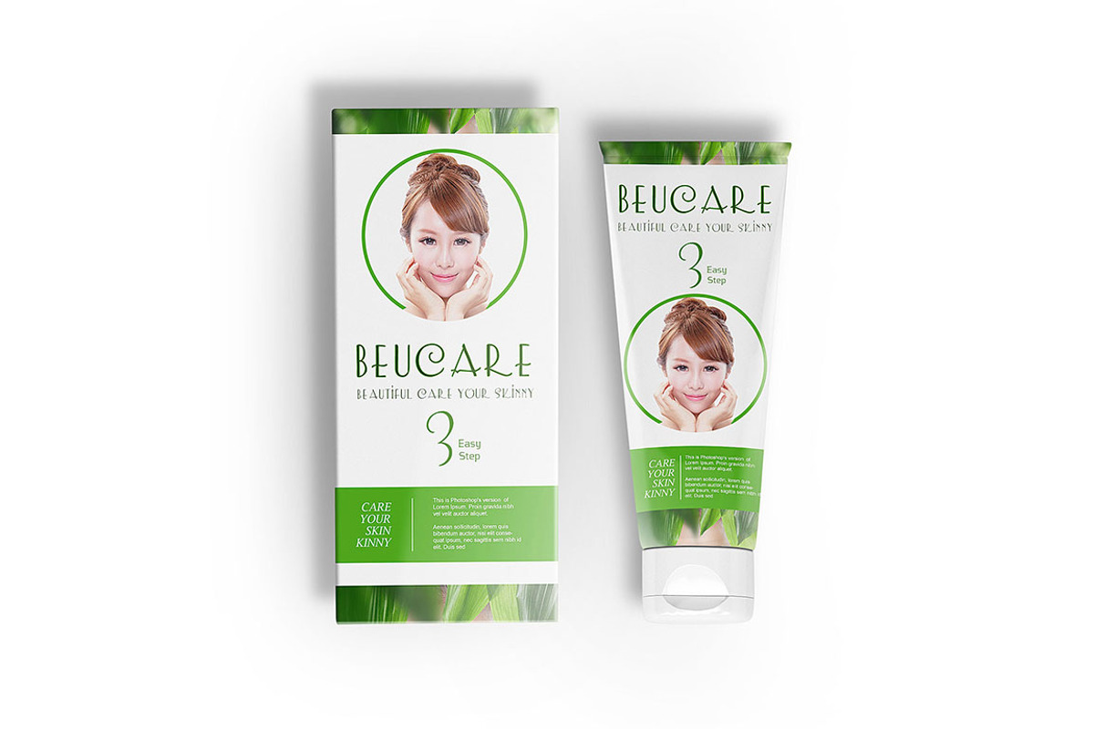 Cosmetics Product Beauty Mockups, a Packaging Mockup by Kongkow (Photo 2 of 6)