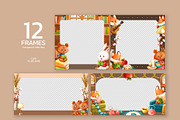Homey Woodland Winter – Watercolor, an Animal Illustration by CreativeValuation (Thumbnail 4 of 12)
