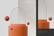 5 Podium with Transparent Background, a Background Graphic by faustudio (Thumbnail 5 of 7)