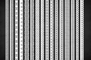 White Lace Borders Clipart & Vectors, an Illustration by Amanda Ilkov (Thumbnail 5 of 5)