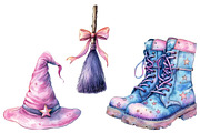 Pastel Halloween Clipart, an Illustration by Designworld (Thumbnail 5 of 6)