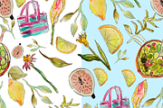 ITALIAN SEASIDE Graphics, a Decorative Illustration by Chantelle T Illustrations (Thumbnail 5 of 11)