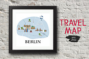 Travel set - Berlin, an Object Graphic by Alina Tsesarskaya (Thumbnail 3 of 5)