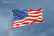 3D Flag Mock-Up, an Advertising Mockup by WebAndCat (Thumbnail 9 of 20)