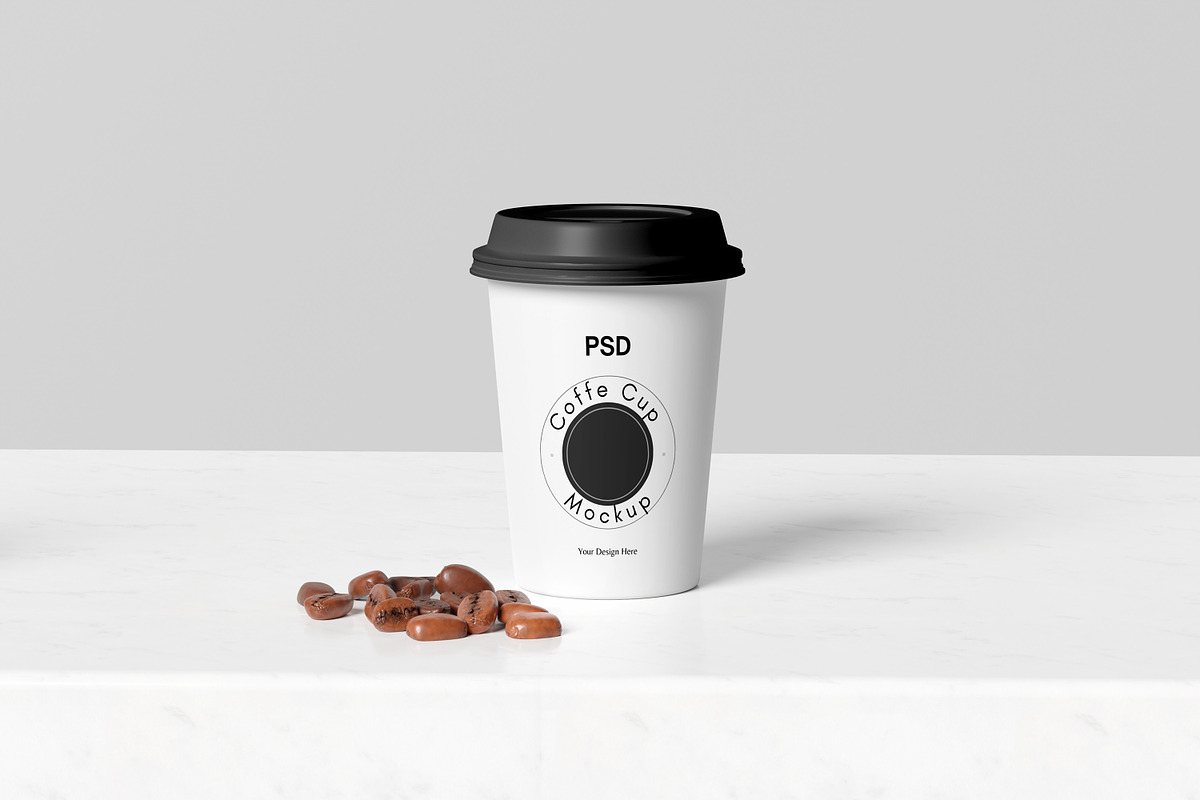 Coffe cup Mockup, a Cups & Container Mockup by AnasStudio (Photo 2 of 7)