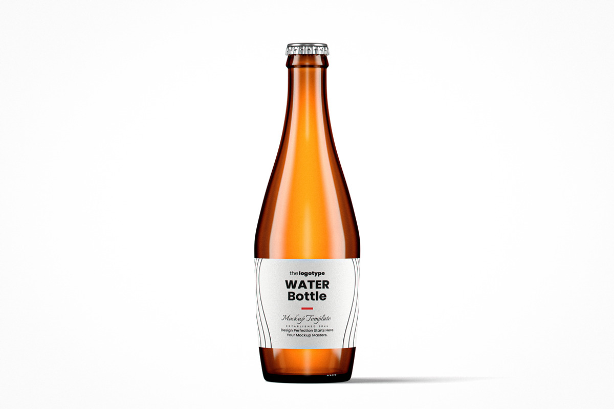 Classy Water Bottle Mockup Pack, a Packaging Mockup by Designer Dude (Photo 2 of 6)