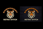 Retro Stitch Embroidery Mockup, a Layer Style Add-On by studiogstock (Thumbnail 3 of 3)