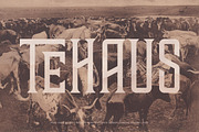 TEHAUS Typeface, a Font by Brody Vercher (Thumbnail 1 of 5)