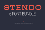 Stendo Advanced Bundle, a Slab Serif Font by Stypeface (Thumbnail 1 of 5)