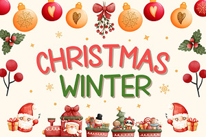 Christmas Winter Font