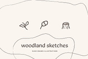 Woodland Icons Illustrations Forest, an Outline Icon by CreativeWilderness (Thumbnail 8 of 11)