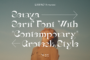 Seraya - Contemporary Serif Font