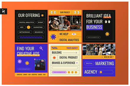 Creative Agency Instagram Post, an Email Template by Neermana