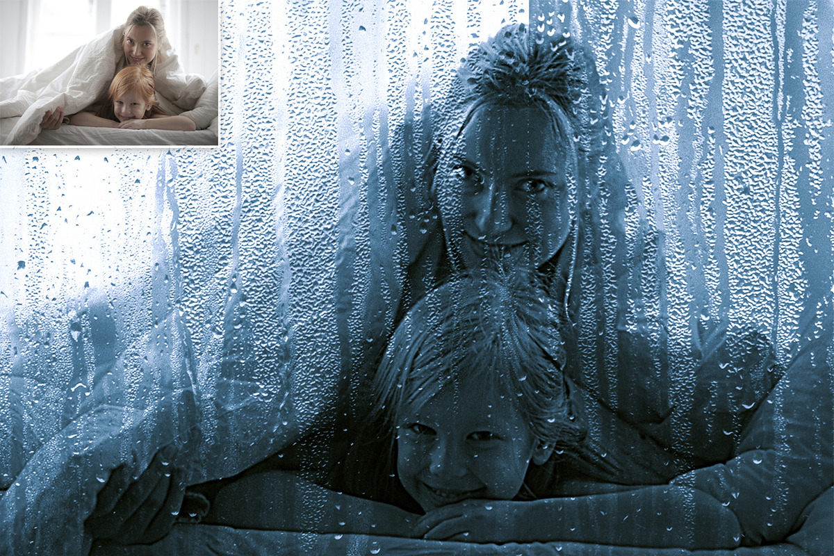 Wet Glass Effect Photoshop Action, an Action Add-On by Studio Retouch (Photo 6 of 16)