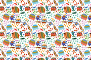 Cute elephants, a Pattern Graphic by Ovocheva (Thumbnail 2 of 4)