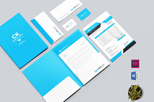 Corporate Identity, a Stationery Template by design_hut