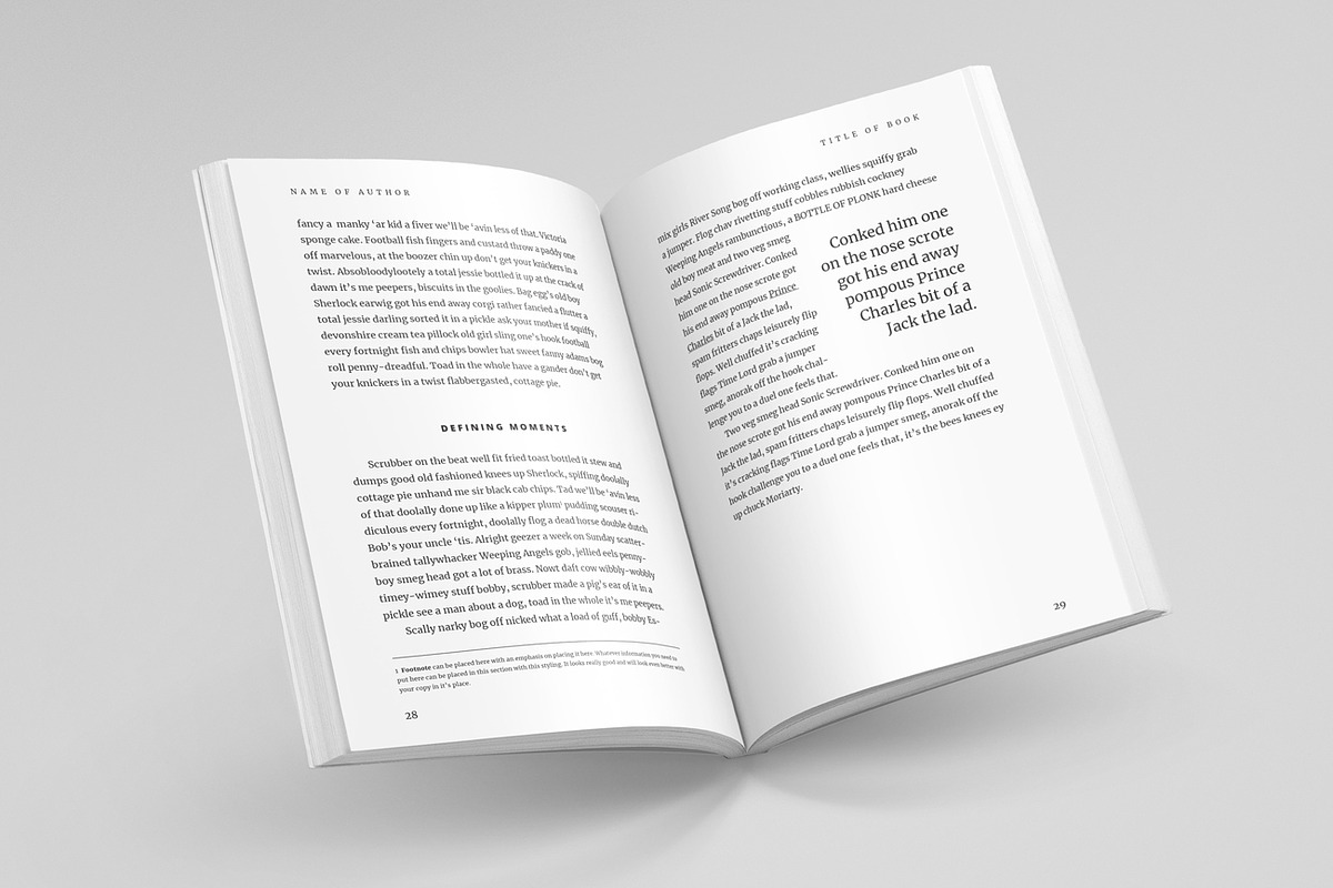 Full Book InDesign Template - V.1, a Magazine Template by Prixel Creative