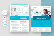 Dentist Flyer Canva Template, a Brochure Template by artbart (Thumbnail 1 of 9)