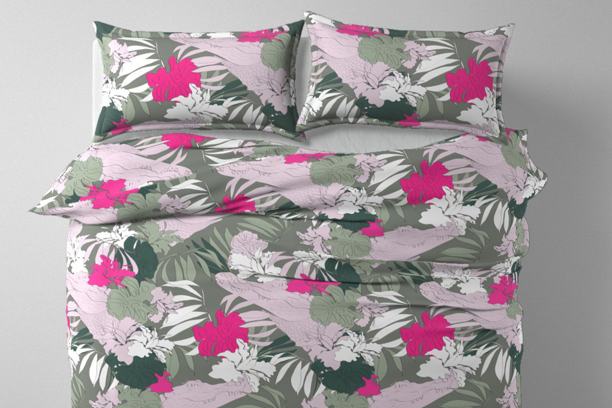 Tropical animal jungle foliage palms, a Pattern Graphic by Cotton Melon pattern Shop (Photo 5 of 5)
