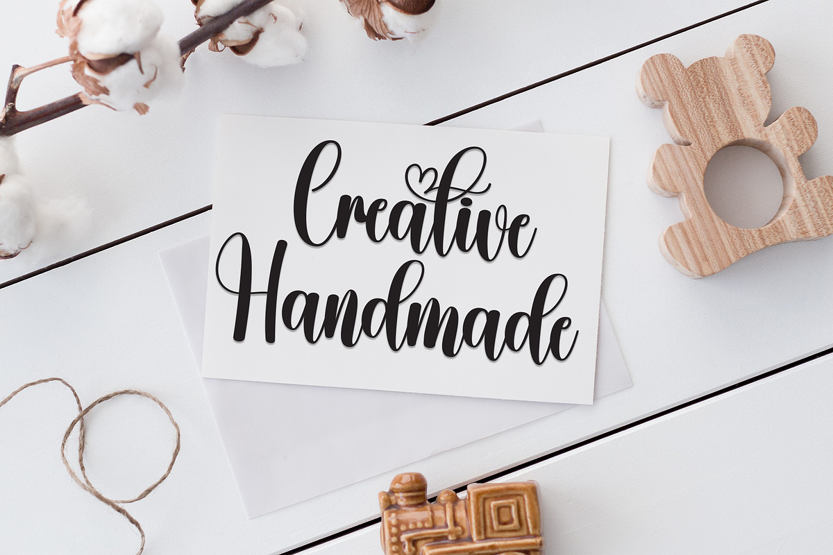 Darling | Script Font, a Handwritten Font by Scratchones (Photo 2 of 9)