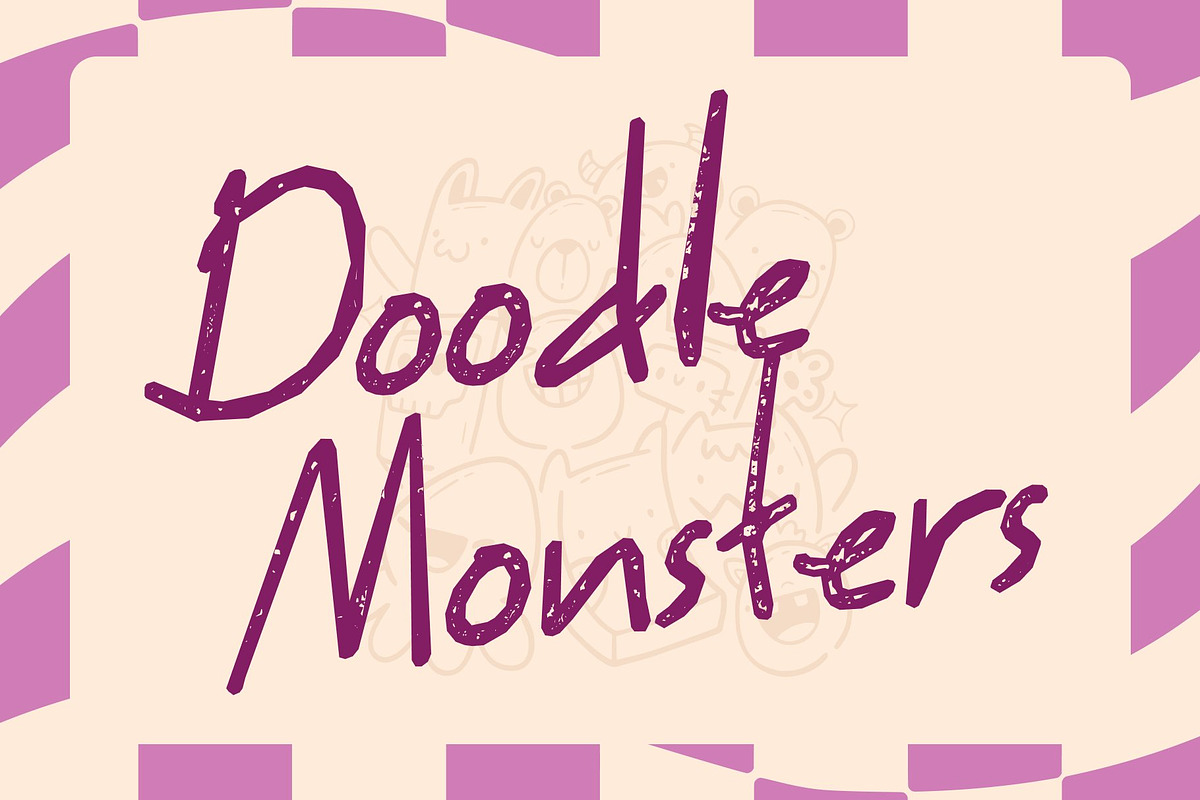CS Bamille Stamp, a Handwritten Font by Craft Supply Co. (Photo 3 of 8)
