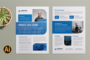 Case Study Template, a Flyer Template by Pixelpick (Thumbnail 1 of 3)