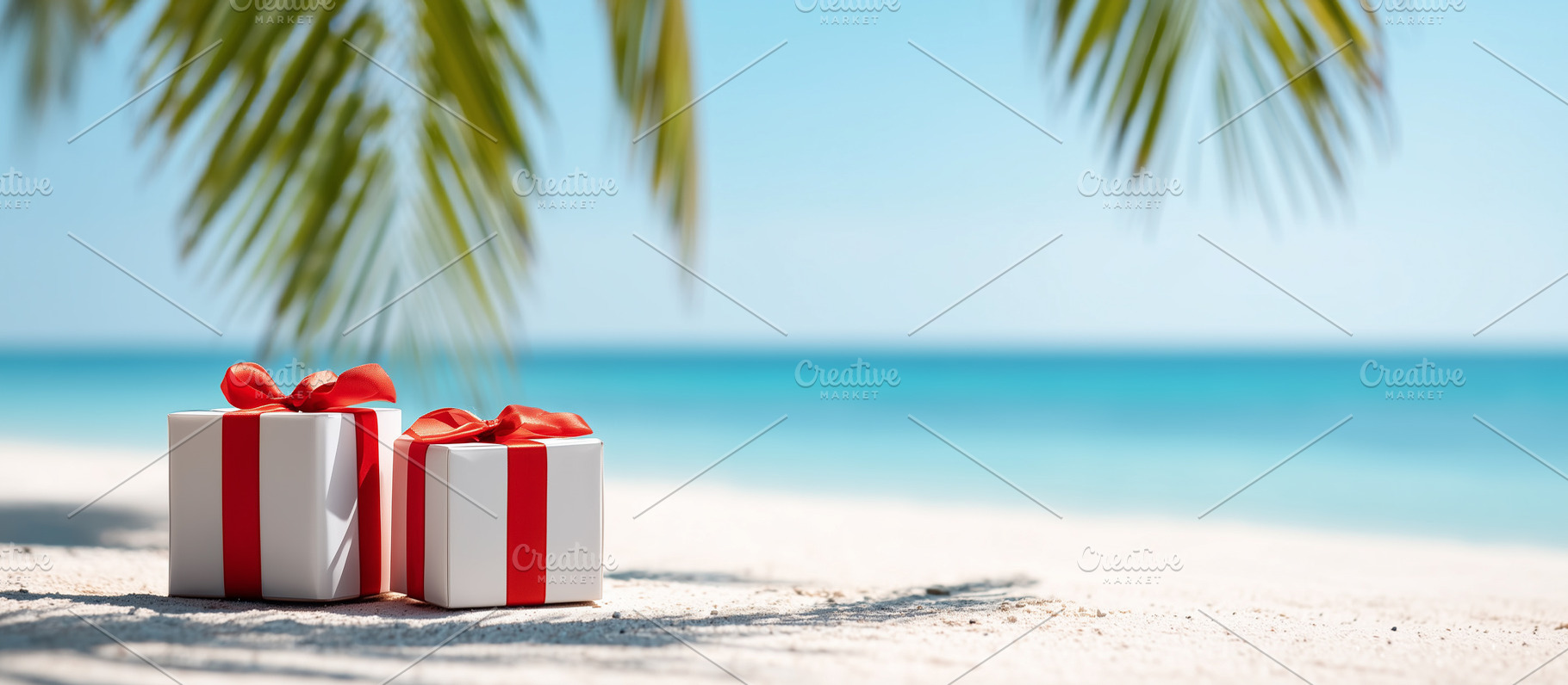 Two beautifully wrapped gifts, a Holiday Photo by MistyDay