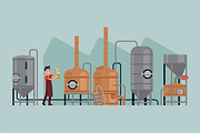 Brewery Graphics Set, a Food Illustration by Masha Tace (Thumbnail 2 of 4)