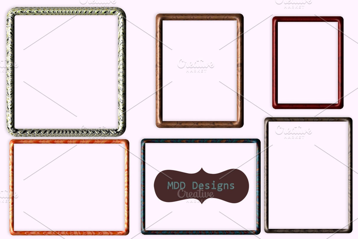 Satin Frames, an Illustration by MDD Designs (Photo 1 of 4)